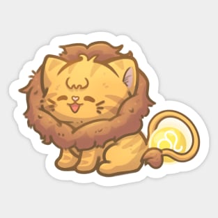 Zodiac Leo - Astrology Horoscope Cat Sticker